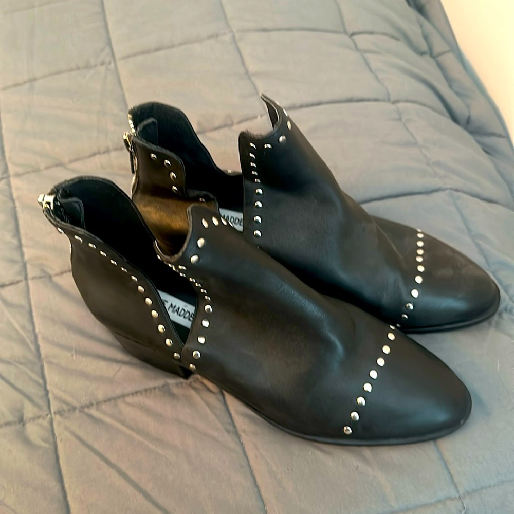 Steve Madden studded booties